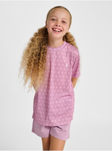 Hummel T-Shirt Hmljr Bee Kinder in Lila