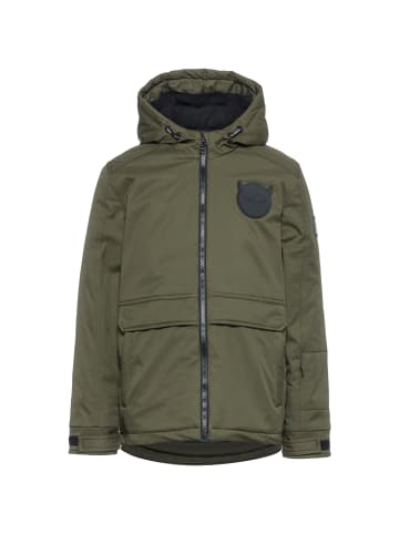 SuperRebel Skijacke SPACE in army green