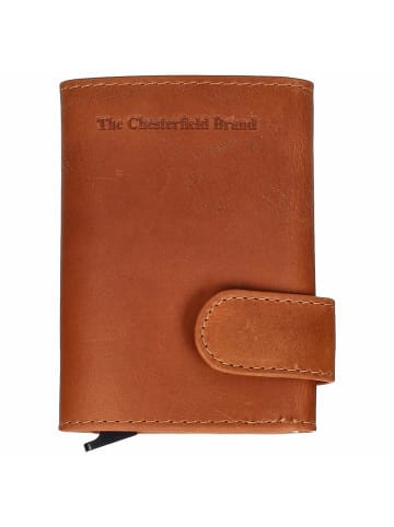 The Chesterfield Brand Leicester - Kreditkartenetui 6cc 10 cm RFID in cognac