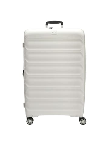 D&N Travel Line 4700+ - 4-Rollen-Trolley L 78 cm erw. (schwarz) in cream white