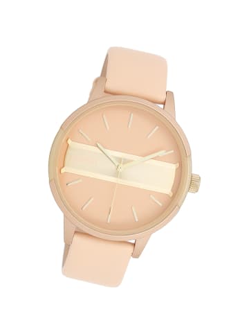 Oozoo Analog-Armbanduhr Oozoo Timepieces pink groß (ca. 42mm)