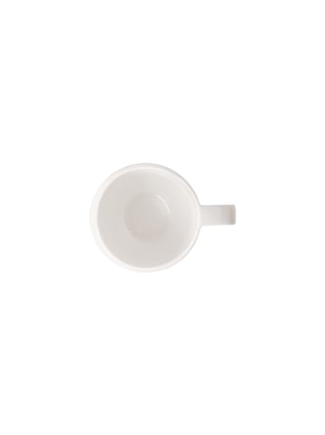 Villeroy & Boch 6er Set Becher mit Henkel NewMoon 390 ml in weiß
