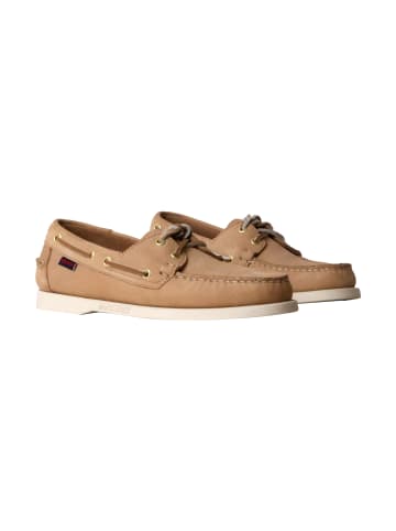 Sebago Mokassin aus Portland-Nubukleder Beige