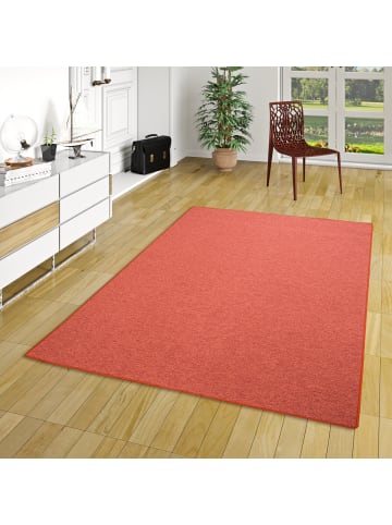 Snapstyle Velours-Teppich Strong in orange