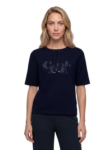 Betty Barclay Sweatshirt mit Stehkragen in dunkelblau