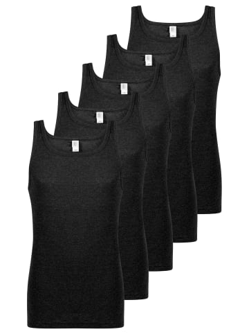 ESGE Unterhemd / Tanktop Feinripp Jeans in Schwarz