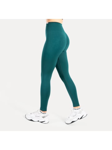 SMILODOX Leggings Amaze Scrunch Pro Pocket Seamless in Dunkelgrün