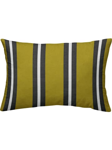 Erwin Müller Nicky-Velours, Samt Kissenhülle in curry