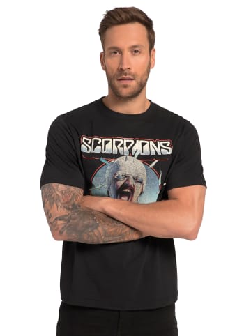 JP1880 Kurzarm T-Shirt in schwarz