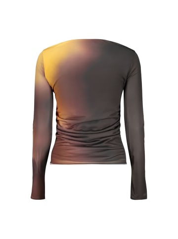 Desigual Schwarz Polyester Damen Langarmshirt