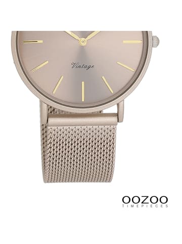 Oozoo Analog-Armbanduhr Oozoo Vintage Series braun mittel (ca. 36mm)