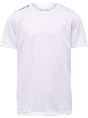 Hummel Kinder Sportshirt "Hmlrun Jersey S/S Kids" in Weiß