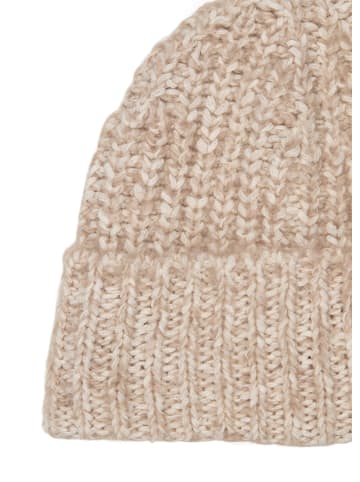 Marc O'Polo Strickmütze in Light Brown