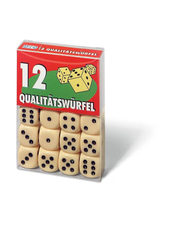 Ravensburger 12 Qualitätswürfel in Klarsichtbox. FXS Würfeln/ Zubehör