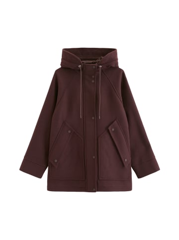 Marc O'Polo DENIM Wollparka regular in Espresso Brown