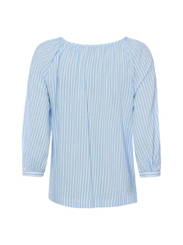 s.Oliver Bluse in hellblau weiß