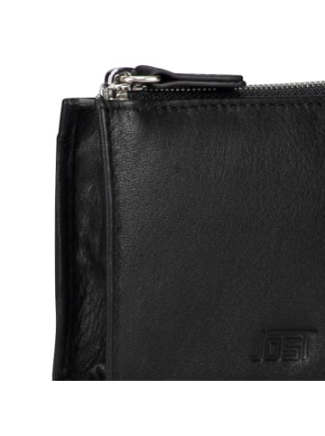 Jost Odense Kreditkartenetui Leder 11.5 cm in black