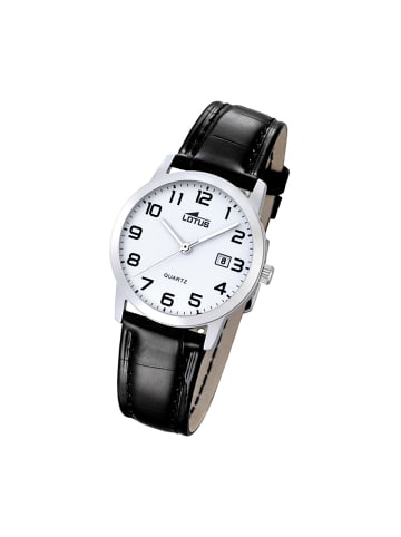 Lotus Analog-Armbanduhr Lotus Classic schwarz klein (ca. 30mm)