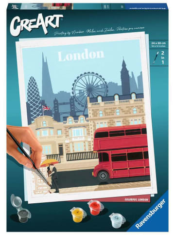 Ravensburger Malprodukte Colorful London CreArt Adults Trend 12-99 Jahre in bunt