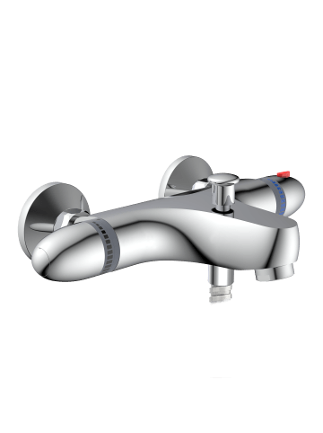 Franz Joseph Schütte SUPRA Thermostat Wannenfüllarmatur, Chrom