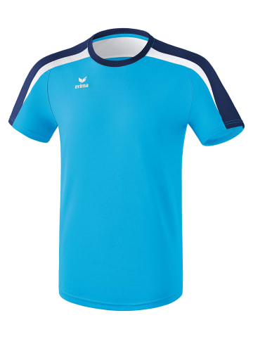 erima Liga 2.0 T-Shirt in curacao/new navy/weiss