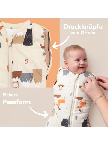 Schlummersack Pucksack 2.5 TOG in Orange