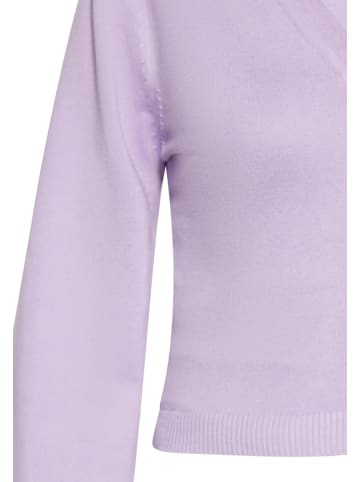 NAEMI Damen Cardigan in LAVENDEL