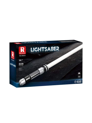 Reobrix 99013 Lichtschwert Weiß Klemmbaustein 606 Teile
