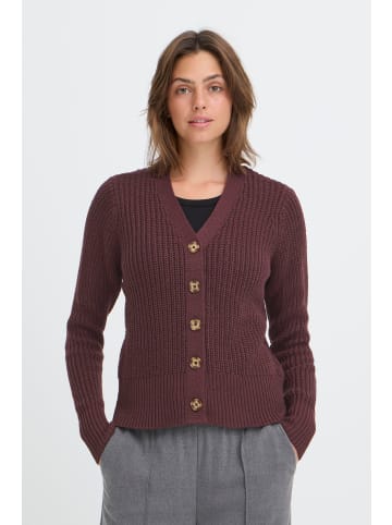 Oxmo Strickjacke OXFKANNA in Braun