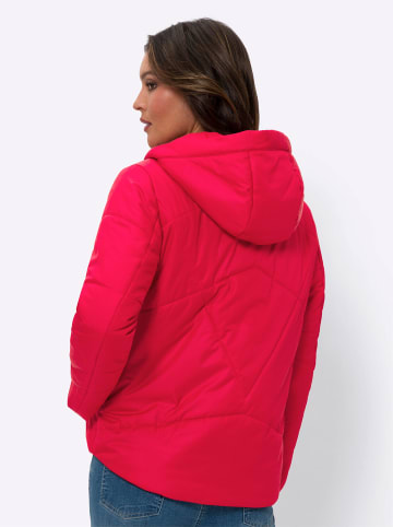 Sieh an! Steppjacke in rot