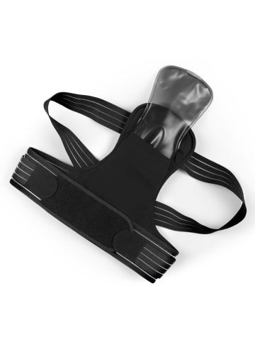 MAXXMEE Rückenkorrektor mit Gelpad 2in1 L/XL schwarz  Schwarz