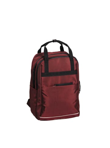 Daniel Ray DRS25.1505 Launceston Schoolbackapck 2 Compartme 57 burgundy