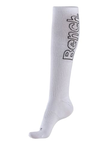 Bench Kniestrümpfe in 6x weiß