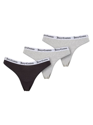 Juicy Couture Unterhosen in multi-black/grey/grey