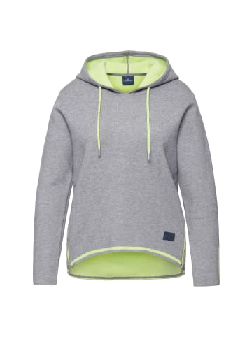 LAURASØN Pullover in grau melange