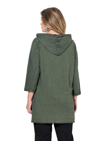 MIAMODA Shirt in dunkelgrün