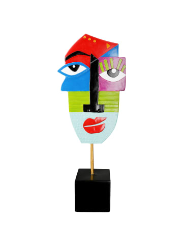 GILDE Skulptur Mondrian mehrfarbig - (H) 52 cm