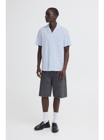 BLEND Kurzarmhemd BHBarny in Blau