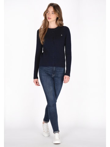 DreiMaster Maritim Women Cardigan in navy