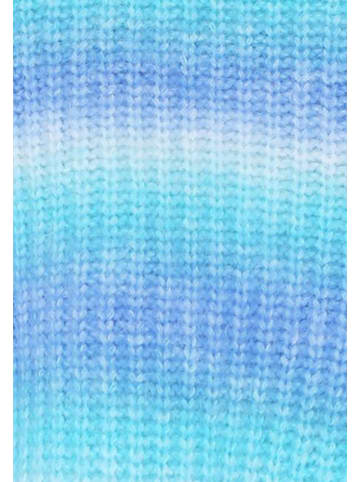 Usha Women Sweater in Blau Mehrfarbig