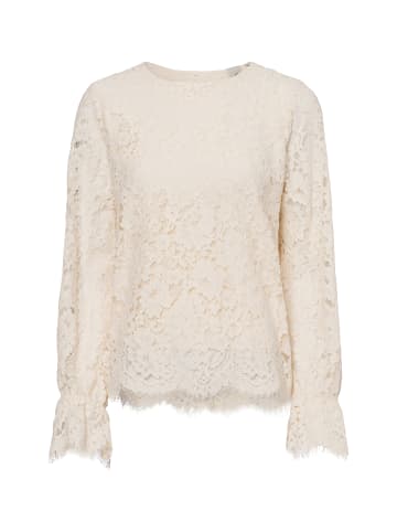 Y.A.S Blusenshirt YASPerla in beige