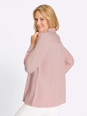 Sieh an! Longbluse in hortensie