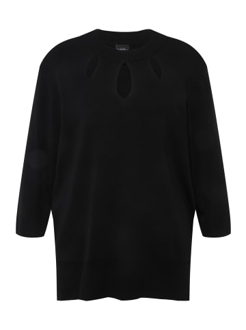 Ulla Popken Pullover in schwarz