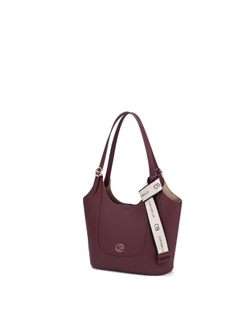 Chrisbella Schultertasche in BORDEAUX