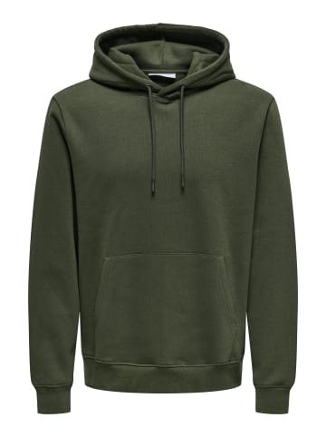 ONLY & SONS Kapuzenpullover in Rosin