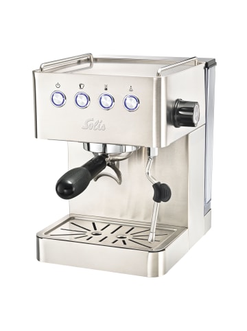 Solis 980.03 Barista Gran gusto Kaffeemaschine in Silber