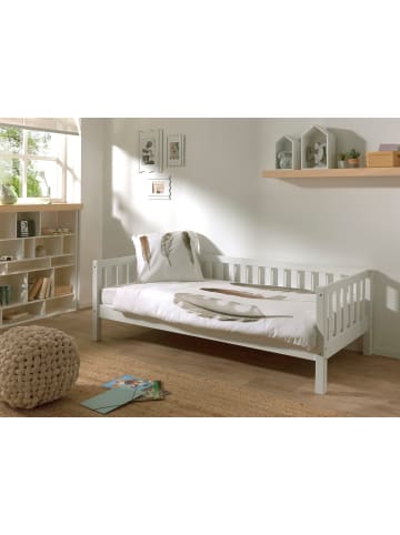 58 aufm Kessel KOJENBETT Karena 211x68x98 aus Massivholz in Weiß