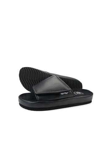 Flip Flop Slides "slide*velcro" in Schwarz