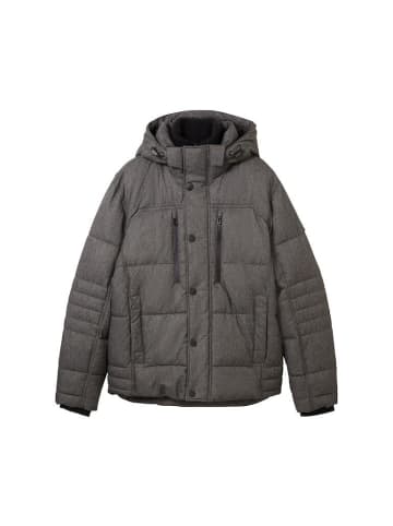 Tom Tailor Jacke in grey garment dye structure