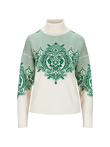 DEVOLD W ROSENDAL SWEATER in Grün